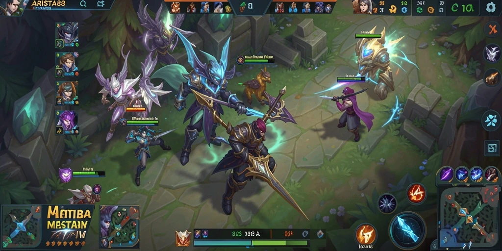 Tampilan gameplay ARISTA88 yang seru dan menantang.