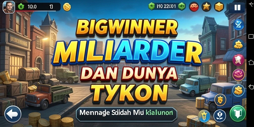 Tampilan gameplay BIGWINNER yang seru dan strategis.