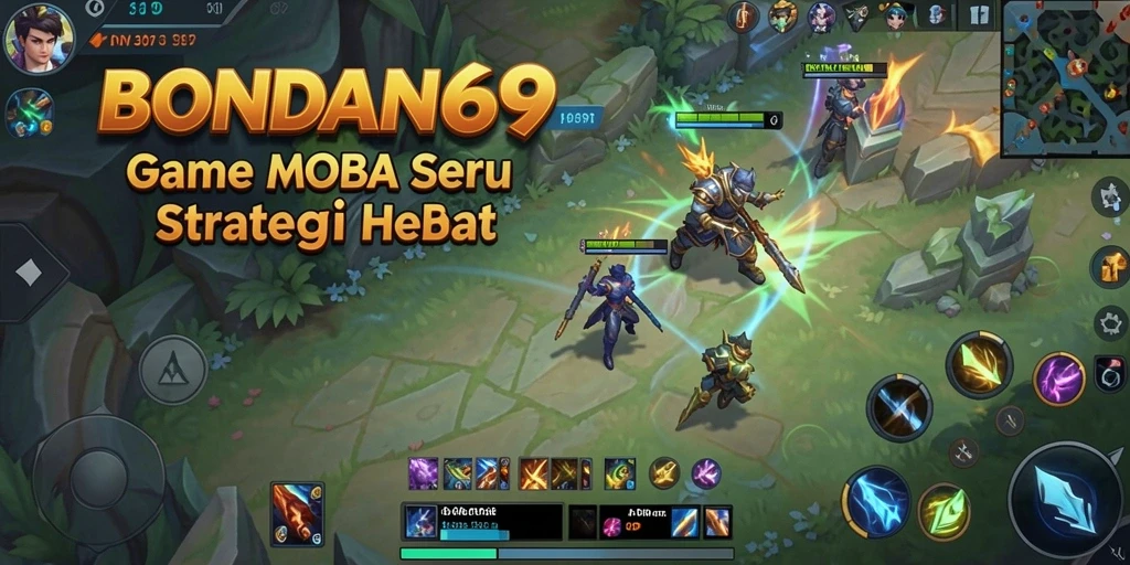 Gameplay menarik dengan strategi tim yang dinamis.