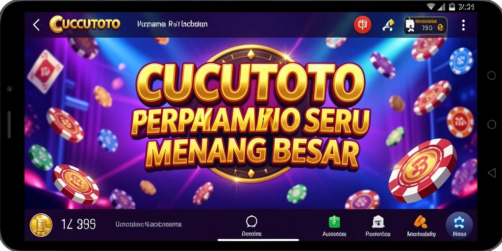 Screenshot CUCUTOTO menampilkan gameplay menarik dengan berbagai pilihan permainan Kasino.