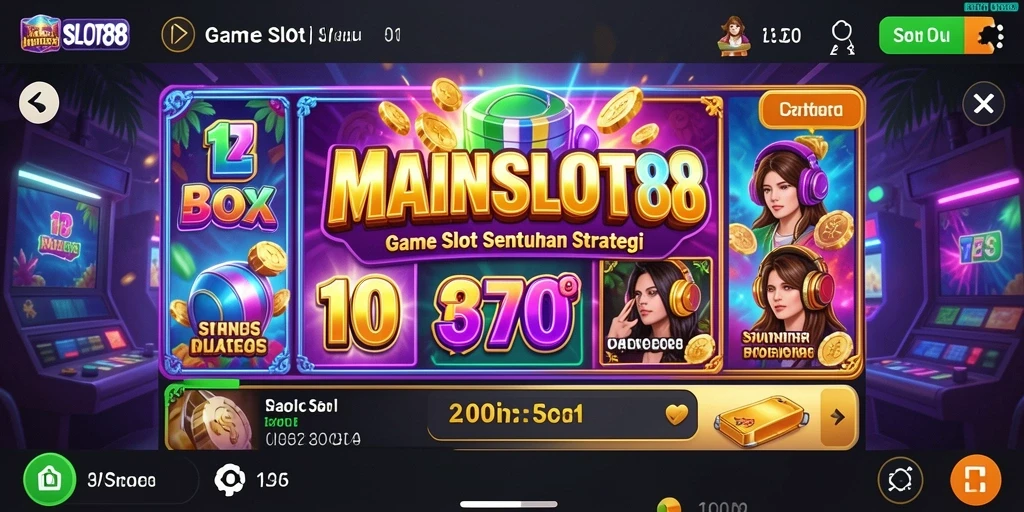 Tampilan gameplay seru dan interaktif di MAINSLOT88.