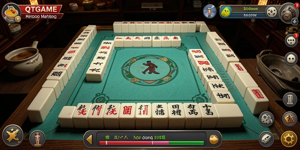 Tampilan gameplay QTGAME yang menantang dan penuh strategi.