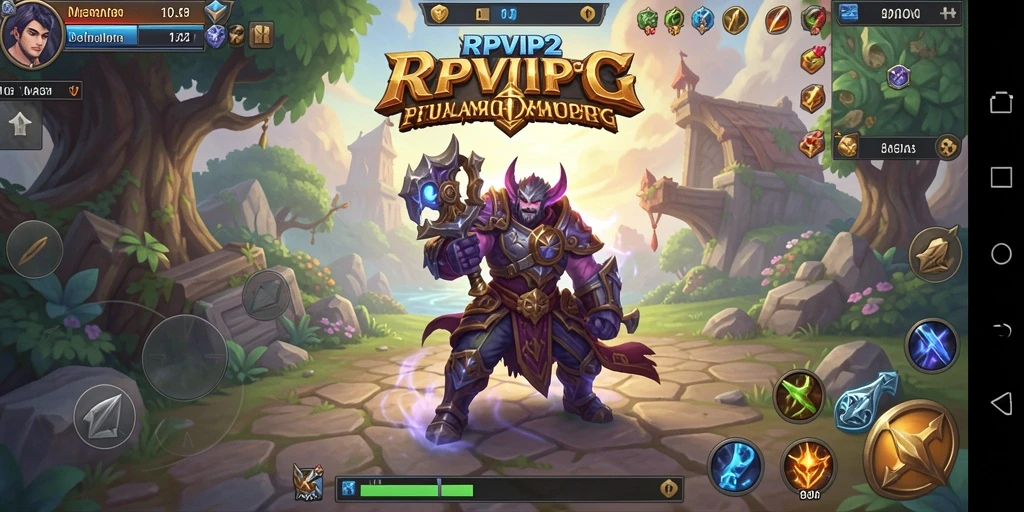 Tampilan menarik dari gameplay MMORPG RPVIP2 yang penuh petualangan.