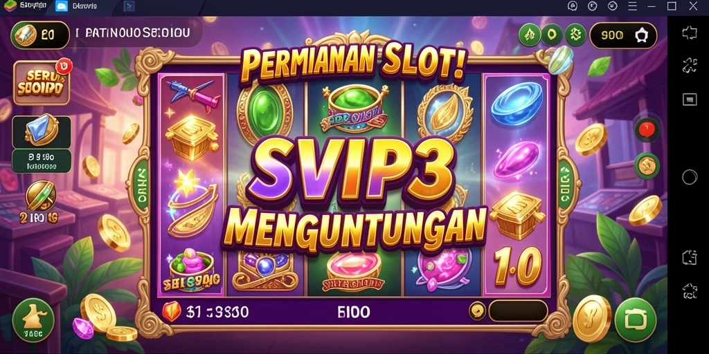 Tampilan screenshot gameplay SVIP3 dengan nuansa Slot yang menarik.
