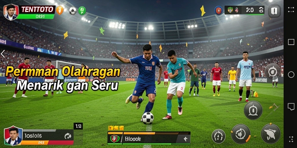 Gameplay seru dan kompetitif dalam TENTOTO dengan deskripsi mendalam.