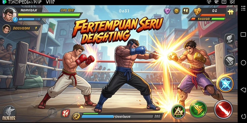 Tampilan screenshot dari gameplay seru di TOKOPEDIAVIP.