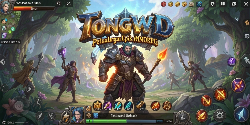 Tampilan menarik dari gameplay TONGWD yang mendebarkan dan penuh petualangan.