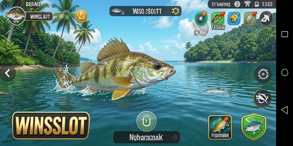 Tangkapan ikan yang menakjubkan dalam permainan WINSLOT.